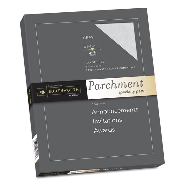 Paper, Parchment, 24No, Gray, PK100